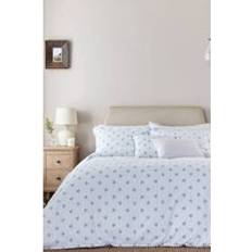 Hemtextil Thalia Cotton Set Double Duvet Cover Blue