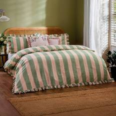 Birdie Stripe Ruffle Set