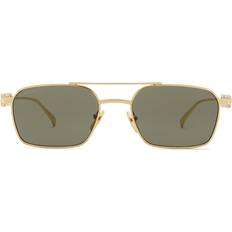 Solglasögon Gucci GG1804S 001 Solglasögon Metall Guld Grå