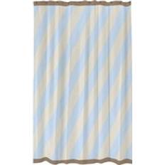 Mette Ditmer Diagonal Shower Curtain 150 x 200 cm Light Blue