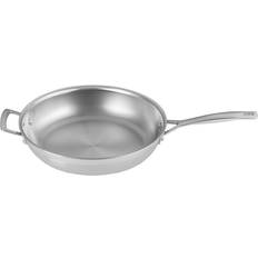 Le Creuset Classic 3-Ply Uncoated Stainless Steel Frying Pan with Helper Handle 30cm 30 cm