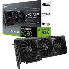 Nvidia GeForce Grafikkort på rea ASUS GeForce RTX 5080 Prime OC HDMI 3 x DP 16GB