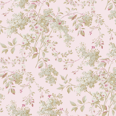Pink Wallpapers Shabby chic Shabby Chic Ashwell Chelsea Pink Floral Wallpaper