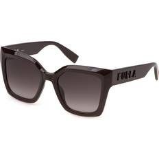 Solbriller Furla SFU810V Solbriller - Shiny Dark Brown