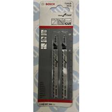 Power Tool Accessories Bosch T-Shank Jigsaw Blade T101B 100mm Pack of 2