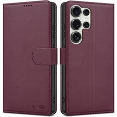 Mulberry wallet Tech-Protect Wallet Galaxy S25 Ultra Mulberry