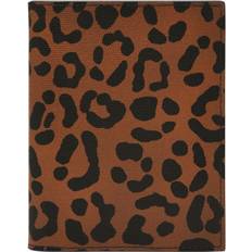 Reisepasshüllen Fossil Gift Passport Case Leopard Print - Braun