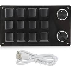 Keyboards Pongnas One Handed Macro Mechanical Keyboard 12 Key