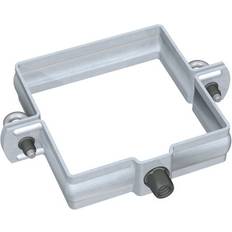 Tak Rheinzink 80 mm Firkantet Rørholder Valsblank