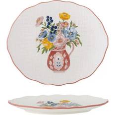 Bloomingville Dorothy Plates Pink Set of 6 Pieces Dinner Plate