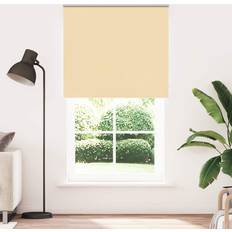 vidaXL Rullgardin Mörkläggningsbeige 130x210 cm