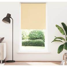 vidaXL Rullgardin Mörkläggningsbeige 100x210 cm