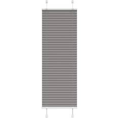 vidaXL Plisserad Persienn Antracit 40x100 cm