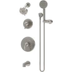 Shower Sets Symmons Elm Tub and Shower Trim Package 559615TRM Gray, Nickel