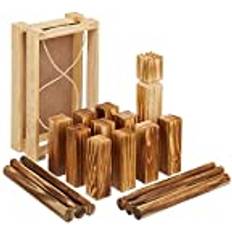Kubb Viking Game 21 Wooden Pawns