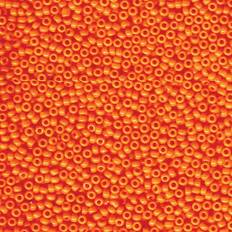 Orange DIY Miyuki Glass Round Rocailles Seed Beads 11/0 in