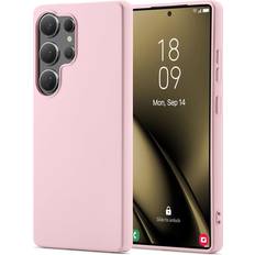 Mobique Samsung Galaxy S24 Ultra Mobilskal TPU Rosa