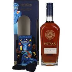 Metaxa Beer & Spirits Metaxa 12 Stars Limited Edition Gift Set with Socks 70cl 40% 70cl