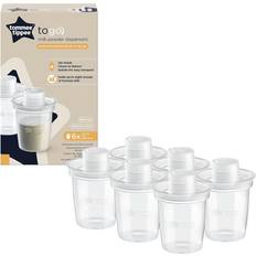 Baby Food Containers & Milk Powder Dispensers Tommee Tippee Milk Powder Dispensers 6 Pack