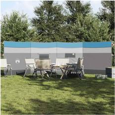 Windscreens vidaXL Blue Camping Windbreak 510 x 153 cm