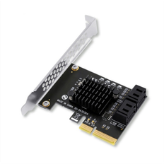 Spactz PCIE X4 to SATA Card Adapter
