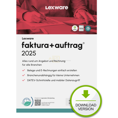 Lexware Lexware Faktura Auftrag 2025 Unbegrenzte Laufzeit Download Regnskab