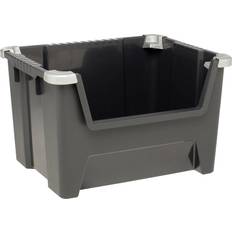 Værktøjskasse Plastic Sort 217855