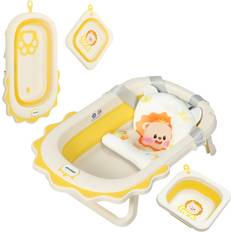 Foldable Baby Bath Tub Set