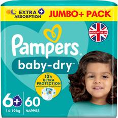 Pampers size 6 Pampers Baby-Dry Size 6+ 60 Nappies