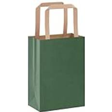 Blue Gift Bags vidaXL Papiertragetaschen 50 Stk mit Henkeln Grün 15x8x21 cm