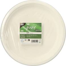 Tallrik Bagasse 26cm 50-pack