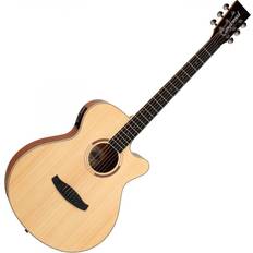 Tanglewood TS4CE Strada Super Folk Cutaway Electro Acoustic Natural Satin