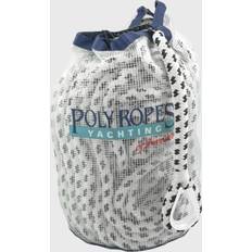 Poly Ropes Ankarlina Flätad Ø10mm 30m Vit-Svart