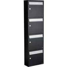 Allux HC4 Uden Lås 4 Modul Sort