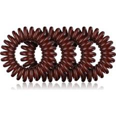 Hårprodukter BrushArt Hair Rings Hårsnoddar Brown 4 st