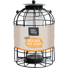Green Garden Decorations Samuel Alexander Wild Bird Seed Feeder Set of 5 16 x 16 x 27 cm
