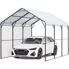 VEVOR Metal Carport Heavy Duty Car Shelter 10' x 15' (Building Area )