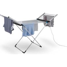 Minky clothes airer Minky Heated Indoor Clothes Airer Silver 12m