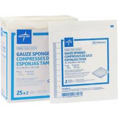 First Aid Medline Woven Sterile Gauze Sponges 4 Inch x 4 Inch 12-Ply