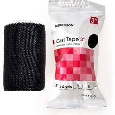 Surgical Tapes McKesson Fiberglass Cast Tape Black 3 x 12 feet