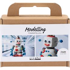 Grå Gør-det-selv Creativ Company Mini DIY Kit Modellering 5x18.6x13.2 in