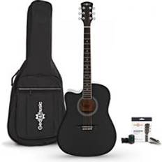 Musikinstrument Gear4music Dreadnought Cutaway Left Handed Electro Acoustic Guitar