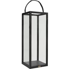 Belysning Artwood Golvlykta Svart Java Oak 25x25x60 cm Golvlampa