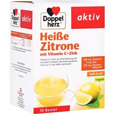 Doppelherz Aktiv Heiße Zitrone mit Vitamin C Zink 10 St