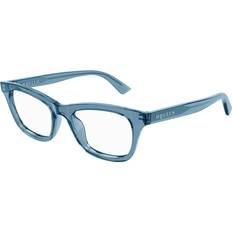 Glasögon & Läsglasögon Alexander McQueen AM0515O 010 52 Blåa Glasögon Endast Båge Kvinna