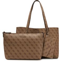 Guess Toteväskor Guess Stor Shoppingväska Tote - Brun