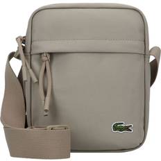 Lacoste Tasker Lacoste Neocroc Canvas Vertical Camera Bag - Stone
