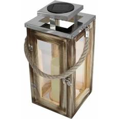 Trä Lyktor Lumisky Lantern Oaky Wood Lykta