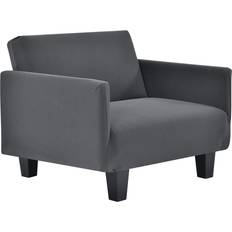 Copridivani neu.haus Fodera per Poltrone Grigio Scuro 70-120 cm Copridivano Grigio