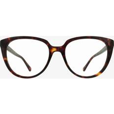 Havana Cat-Eye Acetate Eyeglasses Full Rim Kyro Dark Burgundy